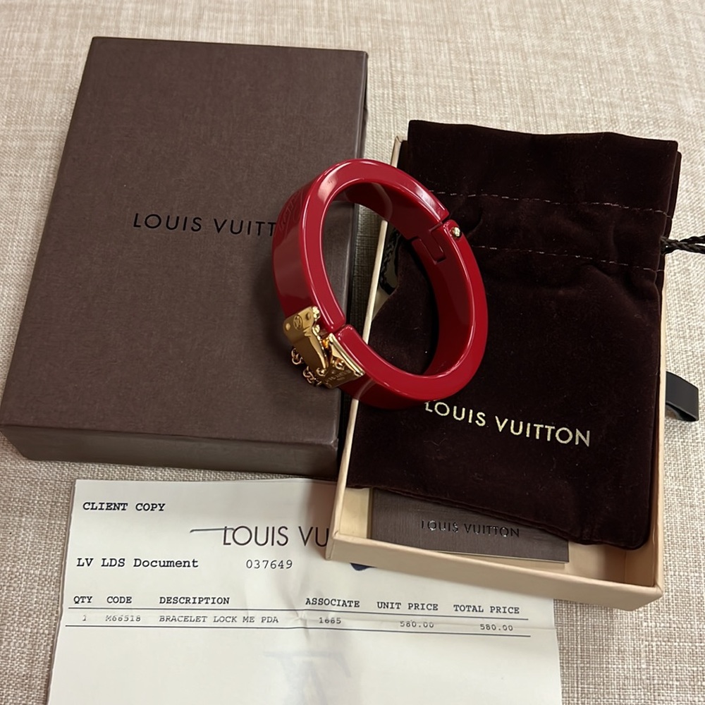 Louis Vuitton Lock Me Bracelet - Picture 5 of 12